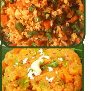 Masala Upama Masala Poha