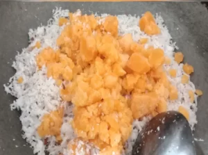 Jaggery-Coconut