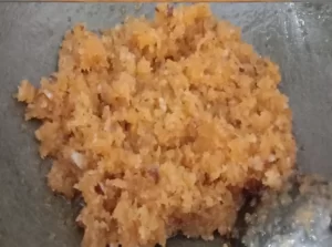 Coconut Jaggery Stuffing