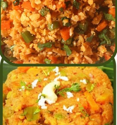 Masala Upma Recipe | Spicy Masala Poha Recipe