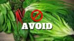 Why you should avoid leafy vegetables during monsoon