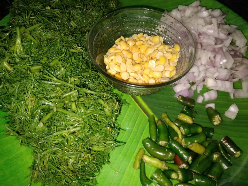How to Make Dill Leaves Stir Fry