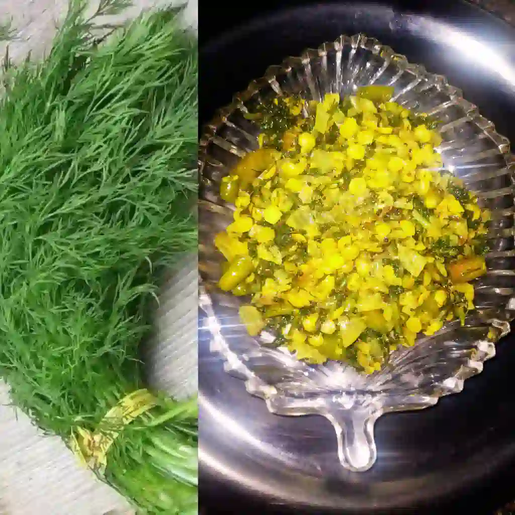 How to Make Dill Leaves Stir Fry