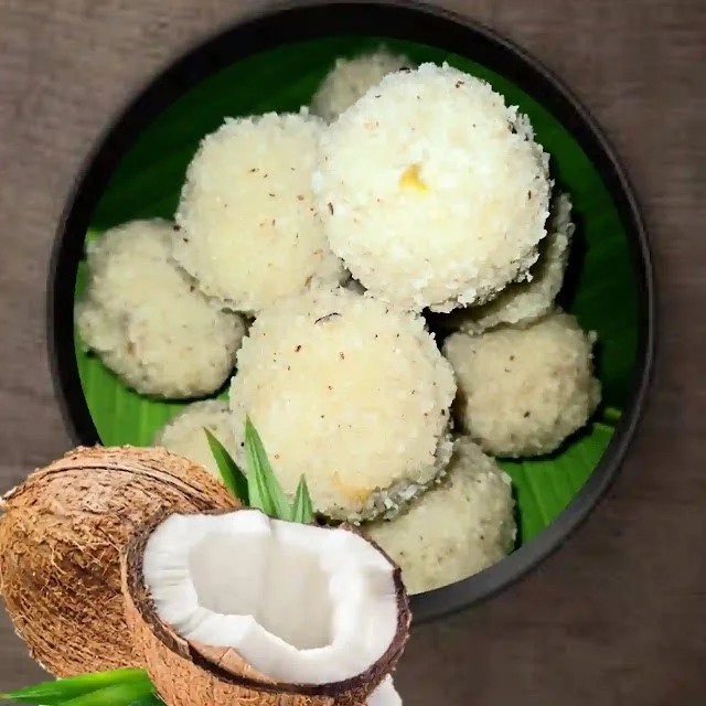 How To Make Coconut Laddu With Homemade Desiccated Coconut How To Make Coconut Laddu With Homemade Desiccated Coconut