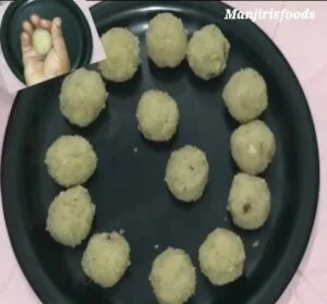 How-to-make-coconut-laddu-with-homemade-desiccated-coconut-9